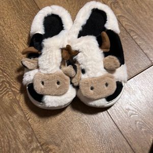 Cow slippers